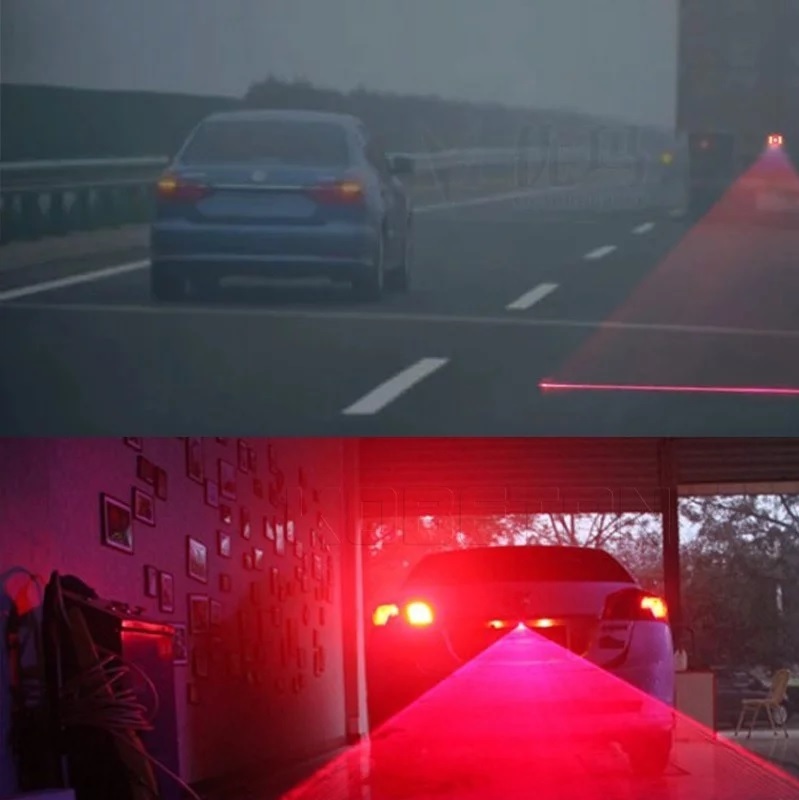 Fog Lights Car Laser Warning Signal